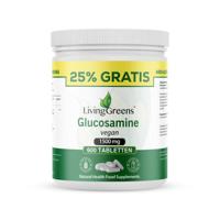 Livinggreens Glucosamine vegan voordeelverpakking 600 Tabletten - thumbnail
