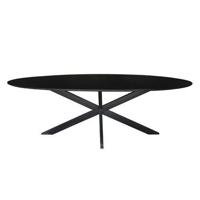 Oslo Black Oval 240 cm-12540 - thumbnail