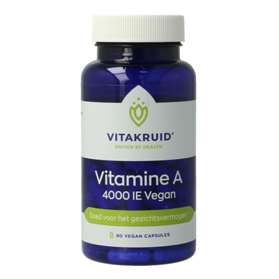 Vitakruid Vitamine A 4000 IE Vegan Capsules