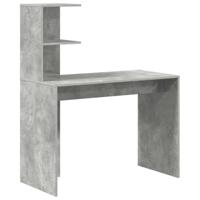 Bureau 2 pcs Beton Grijs - thumbnail