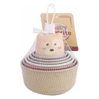 Stapelbekers Pastel, 6dlg. - thumbnail