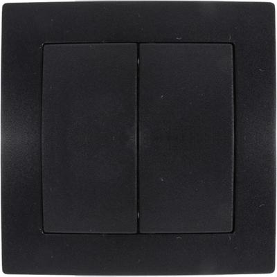 Benson inbouw schakelaar serie zwart - 4650035 Benson inbouw schakelaar serie zwart - 4650035