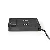 Cassette-adapter | 3,5 mm Mannelijk | Zwart - thumbnail