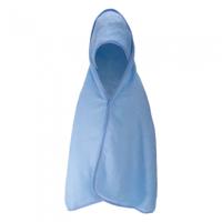 Soft Touch badcape Supersoft baby 75 cm blauw - thumbnail