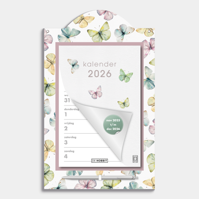 Vlinders Weekscheurkalender 2026