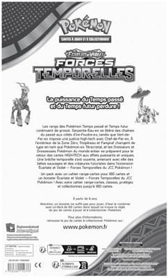 Asmodee Pokémon portofolio sv05 temporal forces 4-pocket