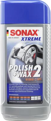 SONAX auto polijstmiddel "xtreme polish+wax 2 hybrid npt" polish & wax 2 nanopro xtreme 500 ml