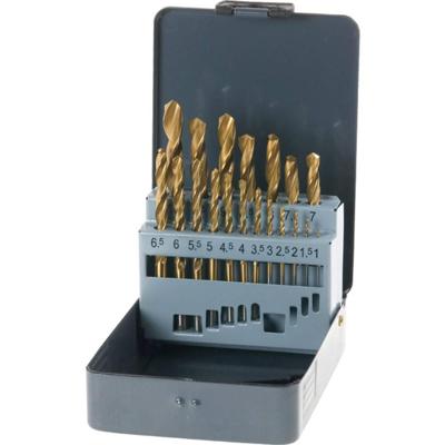 kwb 421856 HSS Metaal-spiraalboorset 19-delig 1 mm, 1.5 mm, 2 mm, 2.5 mm, 3 mm, 3.5 mm, 4 mm, 4.5 mm, 5 mm, 5.5 mm, 6 mm, 6.5 mm, 7 mm, 7.5 mm, 8 mm, 8.5 mm, 9