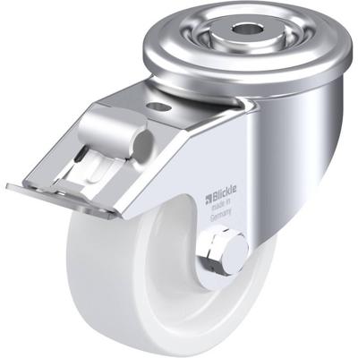 Blickle LKR-SPO 100G-FI Zwenkwiel met rem Wieldiameter: 100 mm Draagvermogen (max.): 350 kg 1 stuk(s)