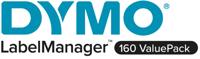 Labelprinter Dymo LabelManager 160 draagbaar azerty 12mm zwart valuepack - thumbnail