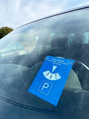 HP parkeerschijf parking discs w. suction 24 hour display - thumbnail