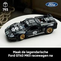 LEGO Technic 1966 Ford GT40 MKII racewagen 42223 - thumbnail