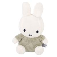 Nijntje Fluffy Knuffel 25 cm Groen - thumbnail