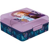 Lunchtrommel met Compartimenten Frozen CZ11273 Multicolour Plastic - thumbnail
