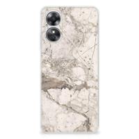 OPPO A17 | TPU | Siliconen hoesje | Marmer Beige - thumbnail