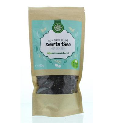 MijnNatuurwinkel Zwarte thee gember 100 Gram