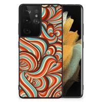 Samsung Galaxy S21 Ultra Leuk Telefoonhoesje Retro - thumbnail