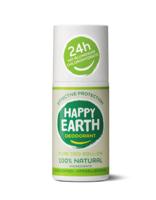 Happy Earth 100% Natural Deo Roll-On Unscented - thumbnail