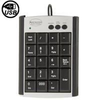 USB niet-synchrone Notebook Computer Multi function toetsenblok met 19 sleutels - thumbnail