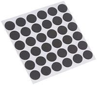 Metafranc WU0281180 Viltdoppen Zelfklevend, Rond Zwart 1 set(s) - thumbnail
