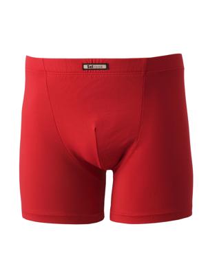 -Look microfiber boxershort heren 1878 - Polyamide heren onderbroek - ondergoed - M - Rood - Onderbroek heren - Ondergoed heren