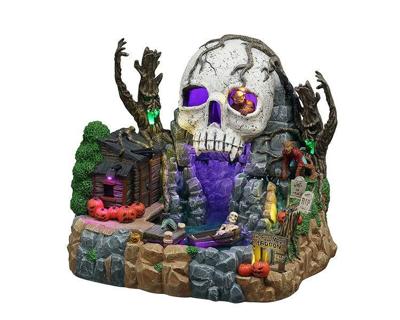 Halloweenminiatuur The Full Moon Lagoon 22x26x27 cm - Lemax