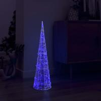 VidaXL Lichtkegel decoratief led blauw 90 cm acryl - thumbnail