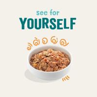 Edgard & Cooper Kip & Kalkoen hond natvoer kuipjes 11 x 150gr - thumbnail