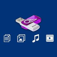 Philips FM64FD05D USB flash drive 64 GB USB Type-A 2.0 Paars, Wit - thumbnail