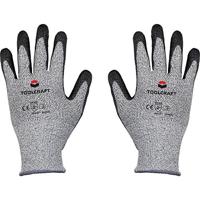TOOLCRAFT TO-5621610 HPPE-vezel, Polyester, Kunstvezel, Polyurethaan Snijbeschermingshandschoen Maat (handschoen): 10 EN 388 Cat II 1 paar - thumbnail