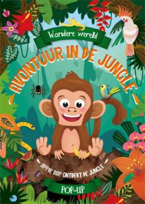 Lantaarn Publishers Wondere wereld pop-up boek - avontuur in de jungle