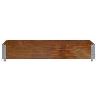 VidaXL Plantenbak 120x80 cm massief grenenhout bruin - thumbnail