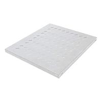 LogiLink SF1F65G 19 inch Apparaatbodem voor patchkast 1 HE Vast inbouw Geschikt voor kastdiepte: 800 mm Grijs - thumbnail