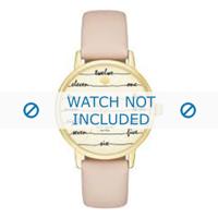 Horlogeband Kate Spade New York KSW1059 Leder Roze 16mm - thumbnail