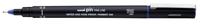 Fineliner uni-ball pin 0.3mm blauw | 12 stuks - thumbnail