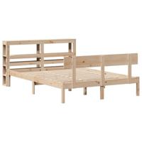 Bedframe zonder matras massief grenenhout 120x190 cm - thumbnail