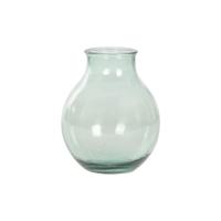 Vaas DKD Home Decor 29 x 29 x 36 cm Groen Gehard glas - thumbnail