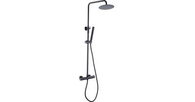 Saqu Essential regendoucheset Mat zwart