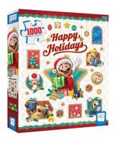Super Mario - Happy Holidays Puzzle (1000pcs) - thumbnail