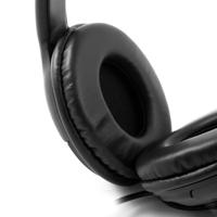 Hoofdtelefoon met microfoon CoolBox Coolchat U1 Zwart - thumbnail