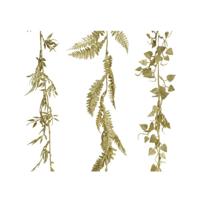 Guirlande glitter kunststof goud 180cm - thumbnail