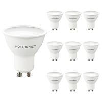 10x GU10 LED spot - 7,5 Watt 700 lumen - 6500K Daglicht wit licht - LED reflector - Vervangt 55 Watt - thumbnail