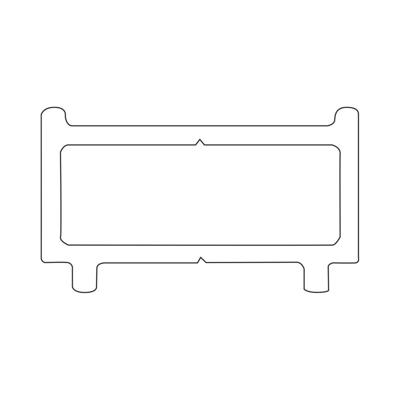 Sealskin Contour Verbredingsprofiel 1 cm Breed & 200 cm Hoog Mat Grijs Sealskin Contour Verbredingsprofiel 1 cm Breed & 200 cm Hoog Mat Grijs
