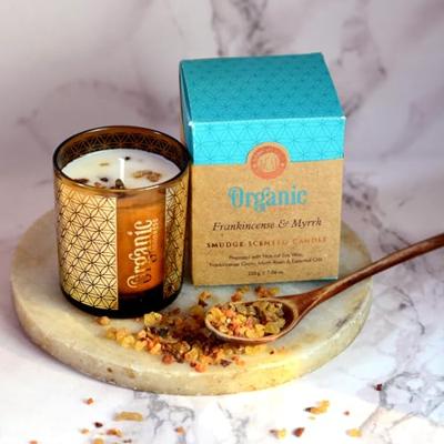 Organic Goodness Geurkaars Frankincense & Mirre - 200g