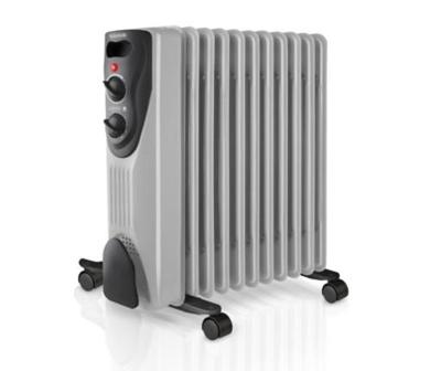 Olieradiator (9 kamers) Taurus DAKAR 2000 Grijs 2000 W