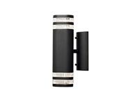 KonstSmide WandspotModena Up - Down 2-lichts 28cm mat zwart - 7516-750 - thumbnail