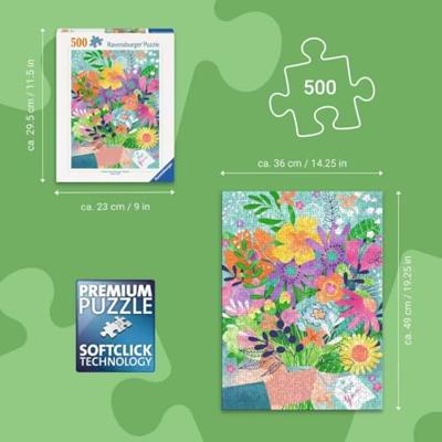 Ravensburger legpuzzel flowers for you - 500st. Ravensburger legpuzzel flowers for you - 500st.