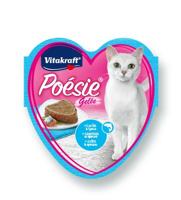 Vitakraft Poésie Création multipack zalm & wild in gelei 6 x 85g - thumbnail