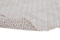 Tapijt Home ESPRIT Wit Natuurlijk 120 x 1 x 180 cm - thumbnail