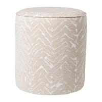 Poef animal - beige - ø35x38 cm - thumbnail